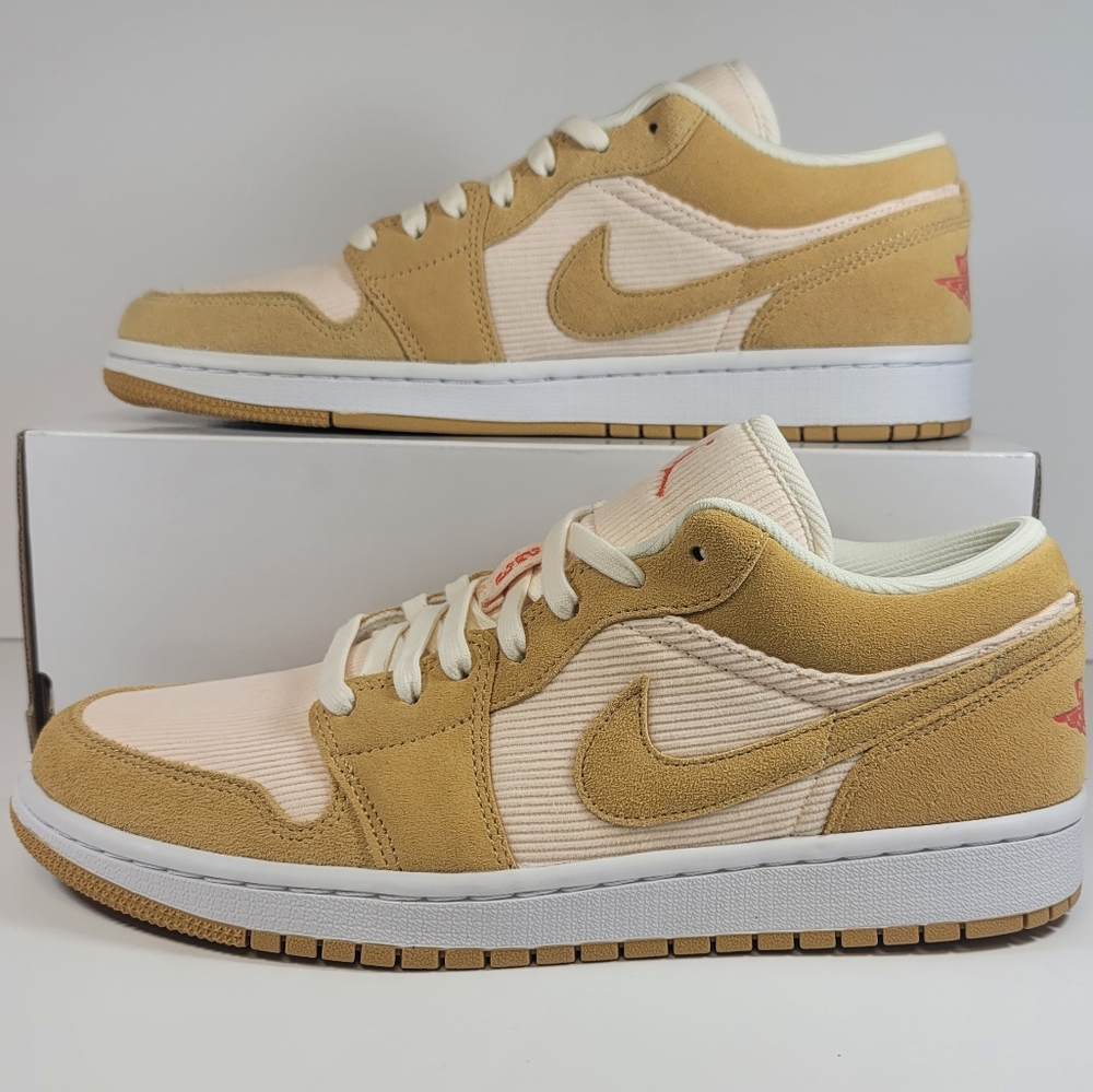 Jordan 1 Low SE Twine Womens 11.5/Mens 10 DH7820-700 Shoes New